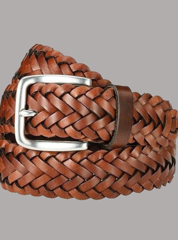 Heritage Braided Leather Belt
