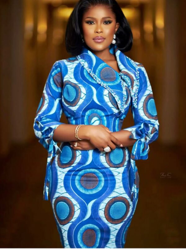 The  Ankara Bodycon Dress