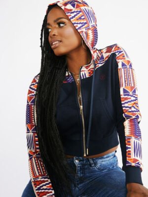 The 'Kente' infused Bomber Jacket