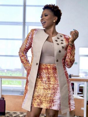 Batik Two-Piece Skirt & Jacket