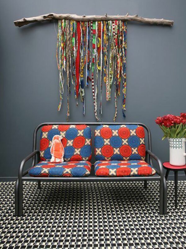 Ankara Art Wall Hanging – African Fabric Tapestry