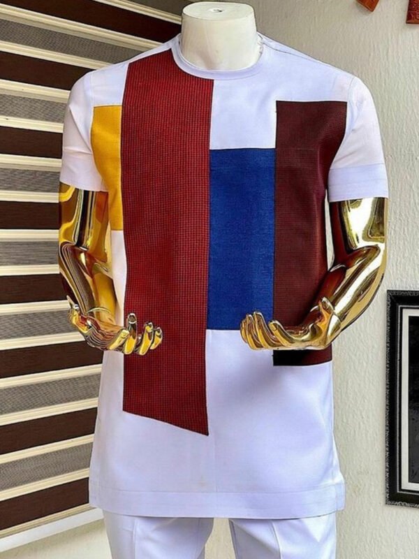 Color-Block Men’s Top